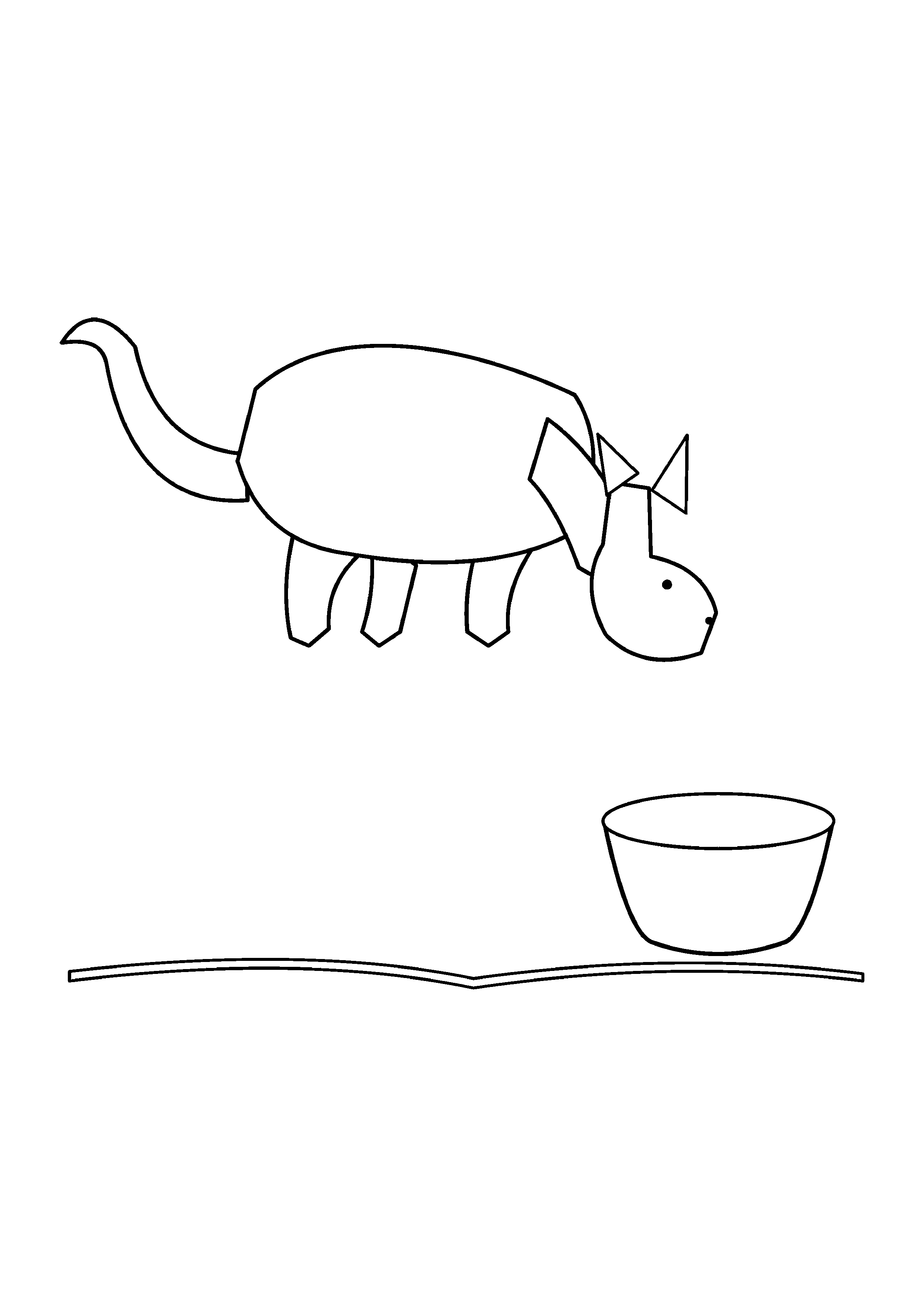A cat bends its head to drink from a plain bowl.