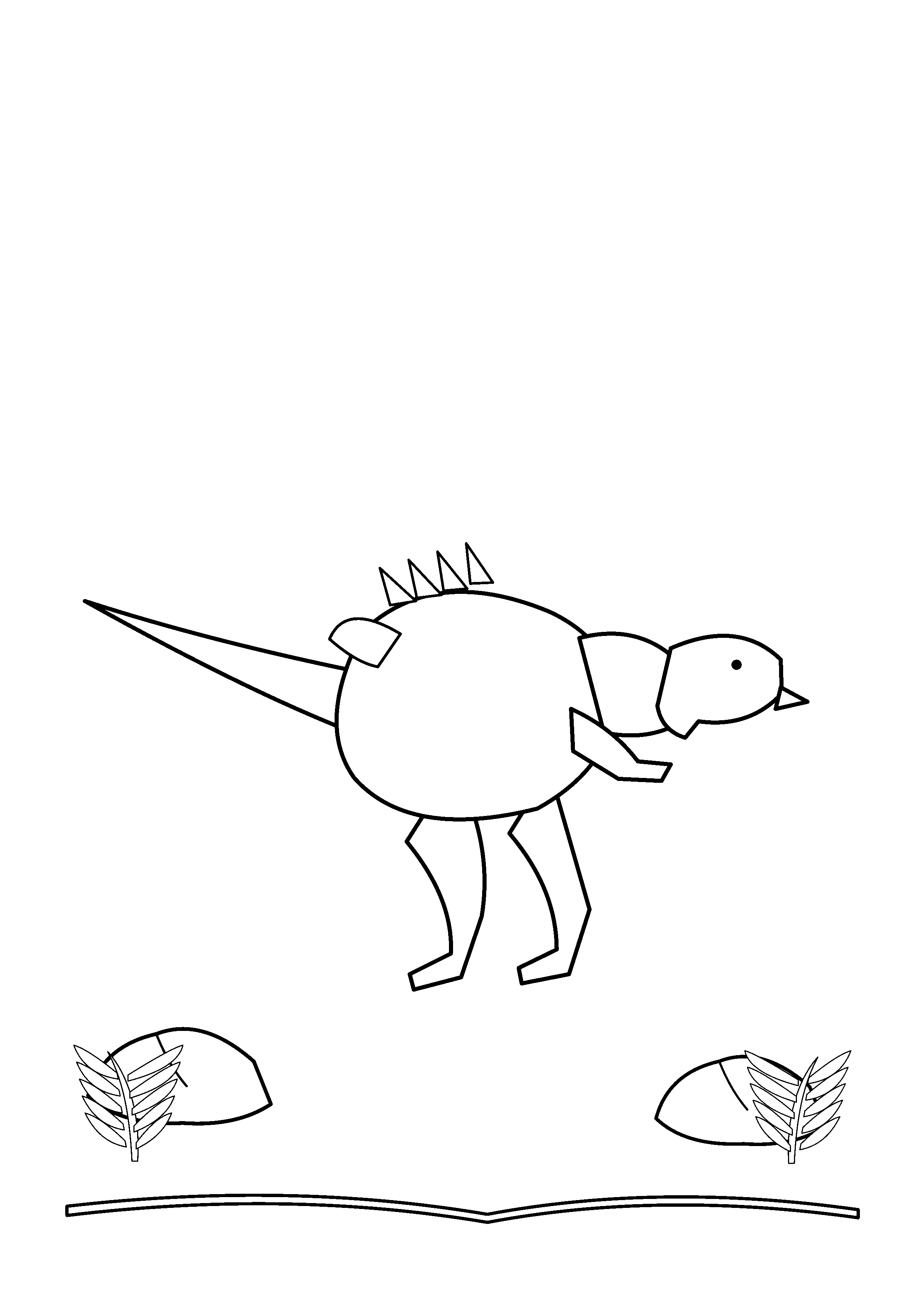 A feathered Velociraptor steps between large boulders.